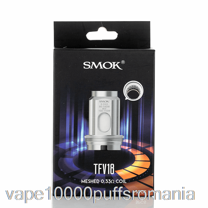 Bobine De Schimb Vape Romania Smok Tfv18 0,33ohm Bobine Cu Ochiuri Simple